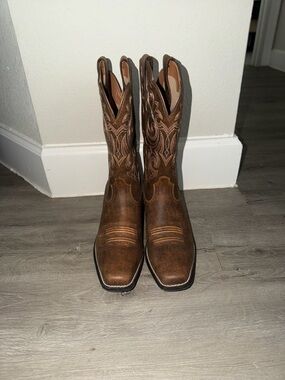 Ariat Brown Western Cowboy Boots